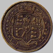 A close-up of a coin

Description automatically generated